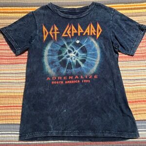 Def Leppard Adrenalize North America 1992 Tour T-Shirt Kid's
